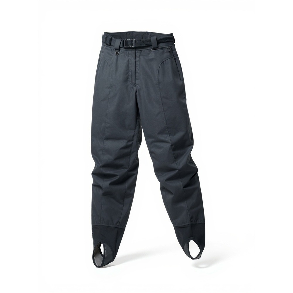 Vintage Obermeyer Stiletto Womens‎ Ski Pants M Black Stirrup Insulated Y2K Snow